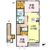 サニーメゾン大野台の間取り画像