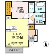 シャルムの間取り画像