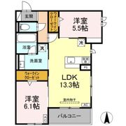 カサ クアルトの間取り画像