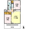 コーポ北前の間取り画像