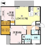 エスポワメゾン烏丸北大路の間取り画像