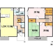 レジデンスKの間取り画像