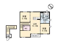 シャーメゾン津之郷の間取り画像