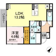 D-room内山Ⅴの間取り画像
