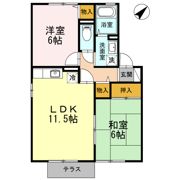 サンファミールあい D棟の間取り画像
