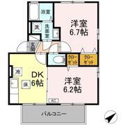 ウィルモアアサイの間取り画像