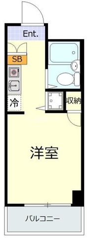 スカイコート川崎第2の間取り画像