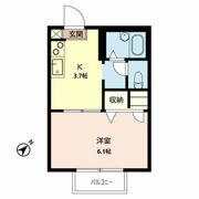 シャーメゾン駅南の間取り画像