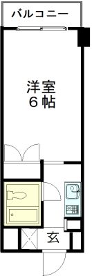 白樺マンションの間取り画像