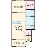 ヒッポ祇園Ⅲの間取り画像