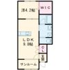 ヒッポ祇園Ⅲの間取り画像