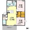 アレテー開出の間取り画像