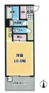 元町MGレヂデンスⅢの間取り画像