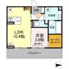アレテー開出の間取り画像