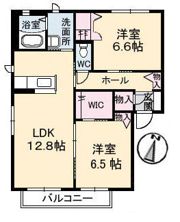 パールハイツ G棟の間取り画像