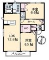 パールハイツ G棟の間取り画像