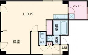フォルム下山手通の間取り画像