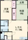 メゾンサトウの間取り画像