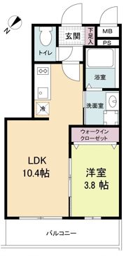 LiveCasa高宮の間取り画像