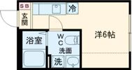 COLLINA向洋中町の間取り画像