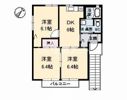 シャルマン C棟の間取り画像
