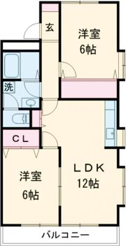 クレベールの間取り画像