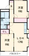 クレベールの間取り画像