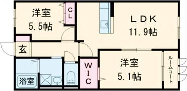 アズーロ垂水Ⅰの間取り画像