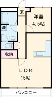 クレベールの間取り画像