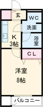 ジークレフ王子の間取り画像