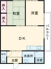 ベルスィーズの間取り画像
