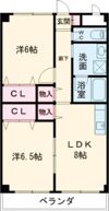 惣武マンションの間取り画像