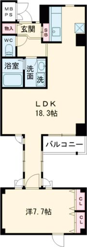 フィールトレインの間取り画像