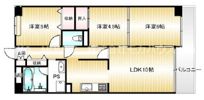 ライオンズマンション姫路西今宿の間取り画像