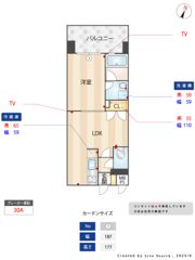 レジディア薬院大通の間取り画像
