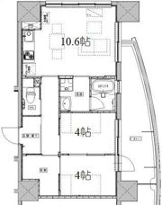 PAL CITY COURTの間取り画像