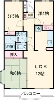 アーク河辺の間取り画像