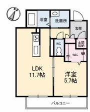 ソルブライト A棟の間取り画像