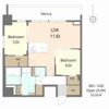 S-RESIDENCE松屋町asenceの間取り画像