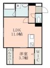 ラ・ポルテ益城 Eastの間取り画像