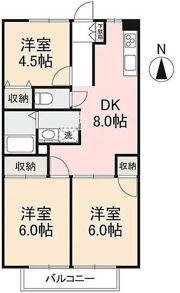 レジオン・ドヌールA棟の間取り画像