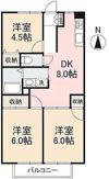 レジオン・ドヌールA棟の間取り画像