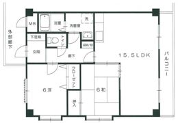 西本ビルの間取り画像