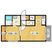 A BOND月寒T・Hの間取り画像