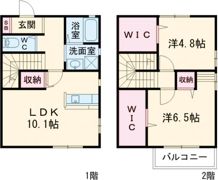 Green Clover Cの間取り画像
