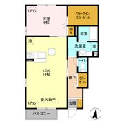 clairの間取り画像