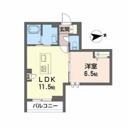 ザ・ガーデンコートハウス別館の間取り画像
