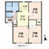 セダープラザBの間取り画像