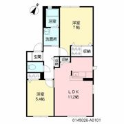 花みずき A棟の間取り画像