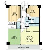 ライオンズマンション前田東公園の間取り画像